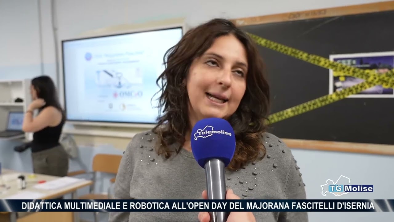 Didattica multimediale e robotica all'open day del Majorana Fascitelli d'Isernia