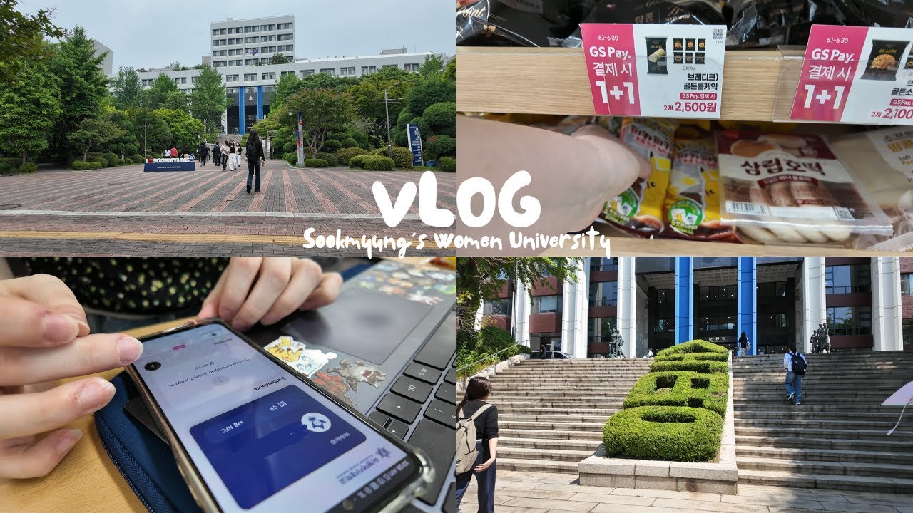 VLOG - Journée d'une élève en échange à Sookmyung's Women University !