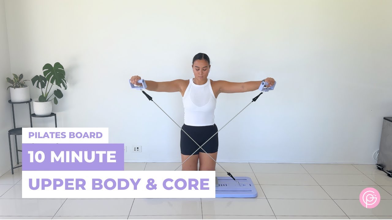 10 Minute Upper Body & Core | Pilates Board Workout