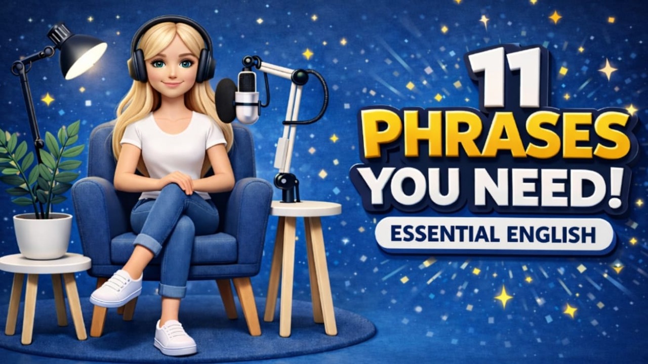 Learn 11 Powerful English Phrases You NEED to Know (Beginners Start Here!)