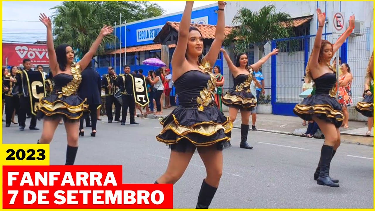 DESFILE FANFARRA 7 DE SETEMBRO ARAPIRACA ALAGOAS