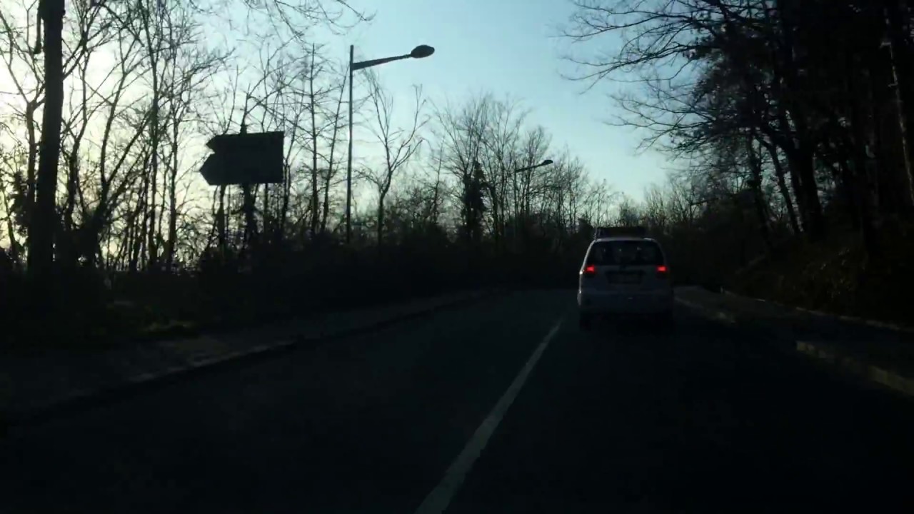 Driving through Belgrade