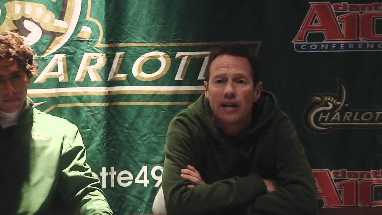 Charlotte 49ers Mens Soccer NCAA Opening Round Postgame
