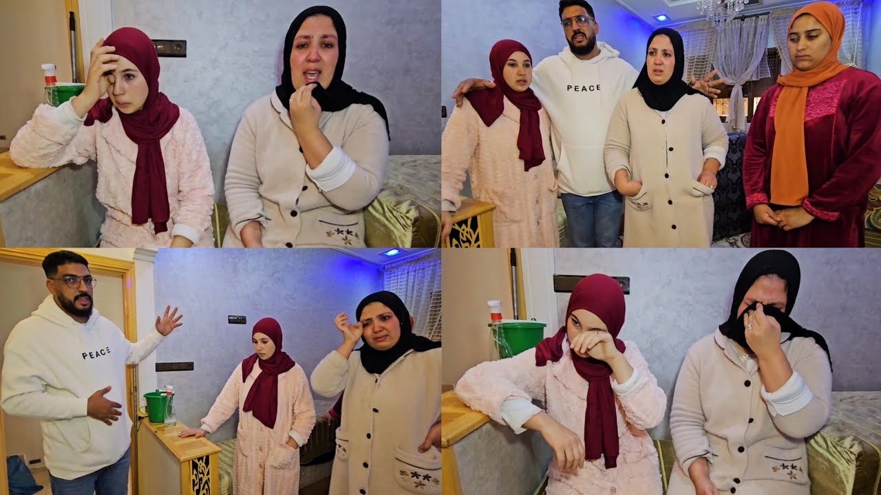 العائلة كاملة تصدمات ملي سمعات ياسين فالسجن😭اش هد المكتاب