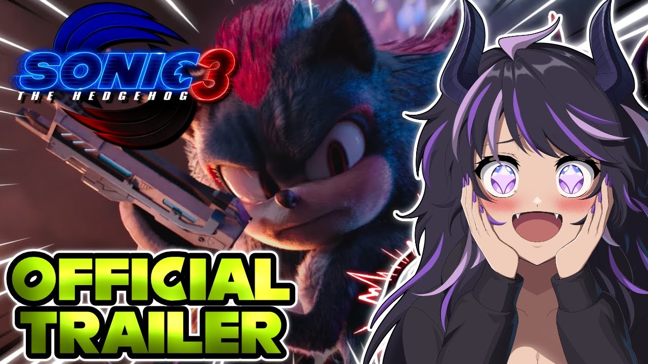 Sonic Movie 3 NEW Trailer Reaction || Sonic the Hedgehog 3 VTuber Reaction