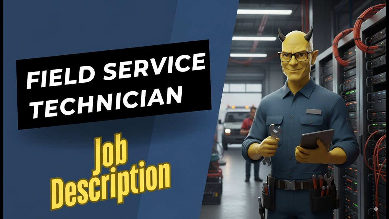 Job description of Field Service Technician - Role, Responsibilities & Skills