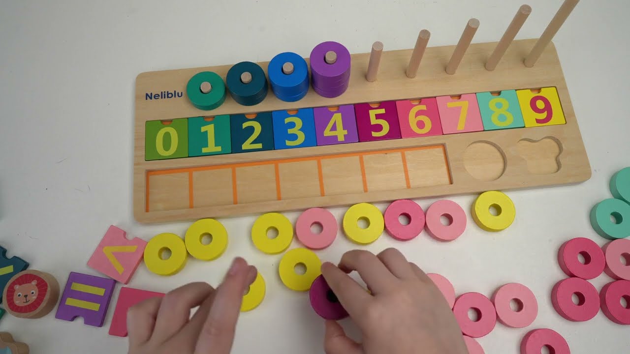Best Learn Numbers for Toddlers and Kids.  Practice Numbers and Math for Kids.