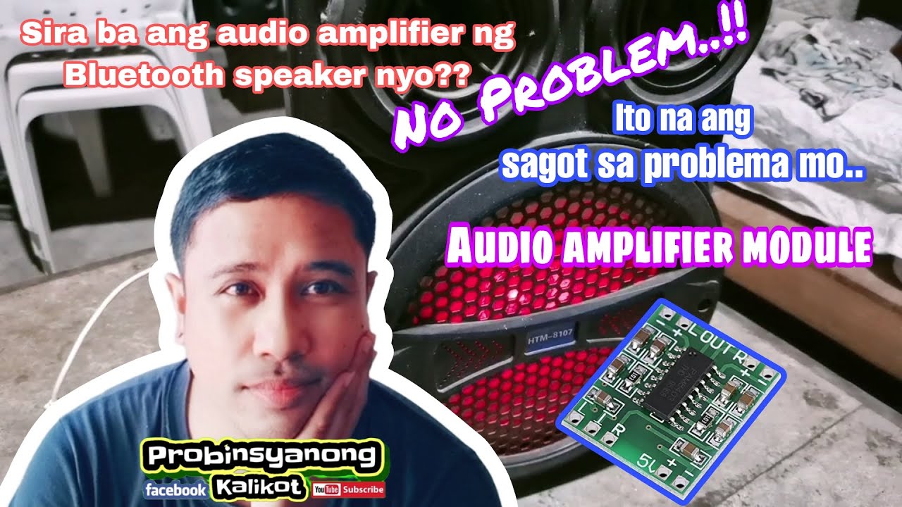 audio amplifier,bluetooth & 4 wires module.gamit sa pag convert.try natin convert sa speaker.[unbox]