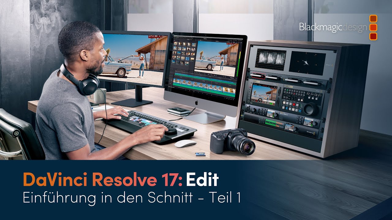 DaVinci Resolve Edit: Einführung in den Schnitt – Teil 1