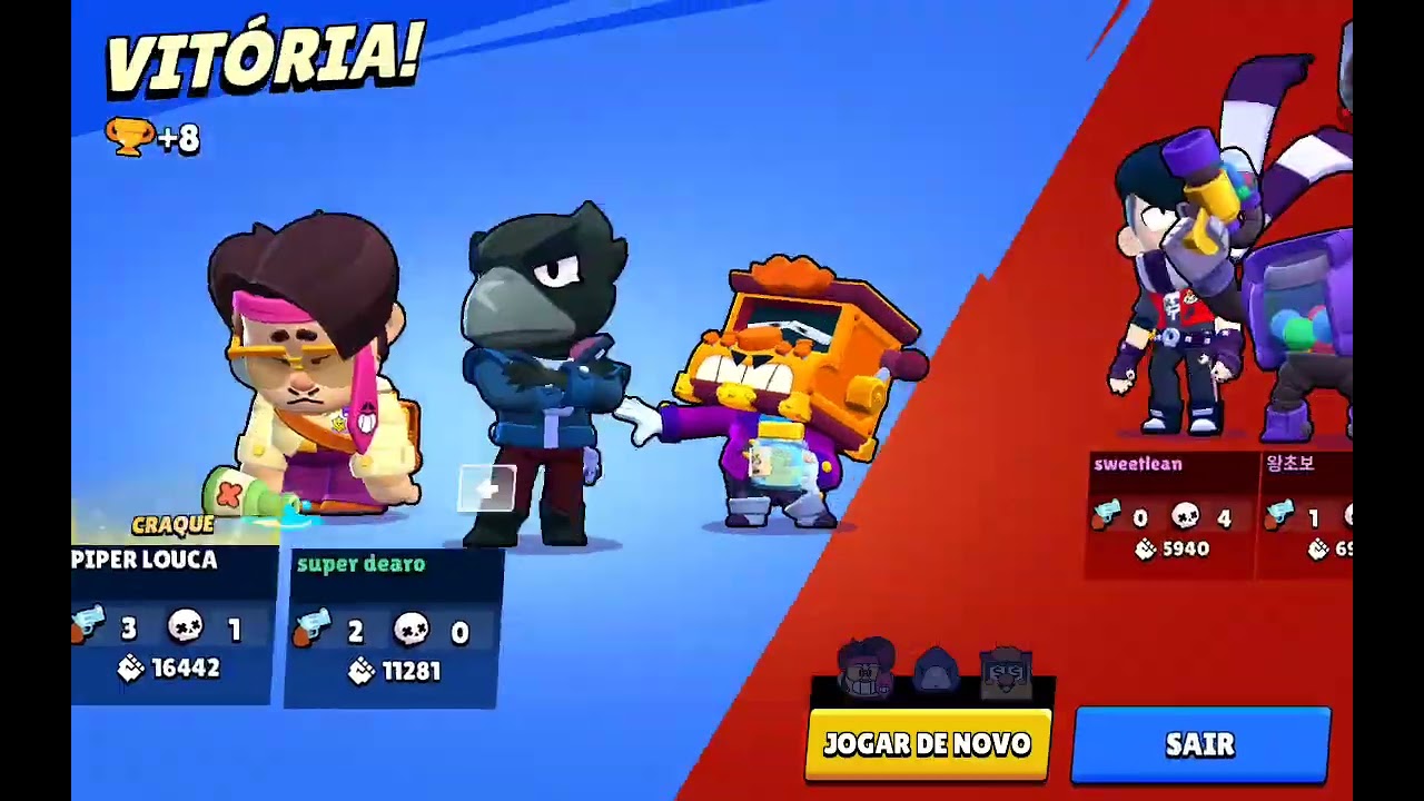 Criei uma conta nova e peguei dois lendários!