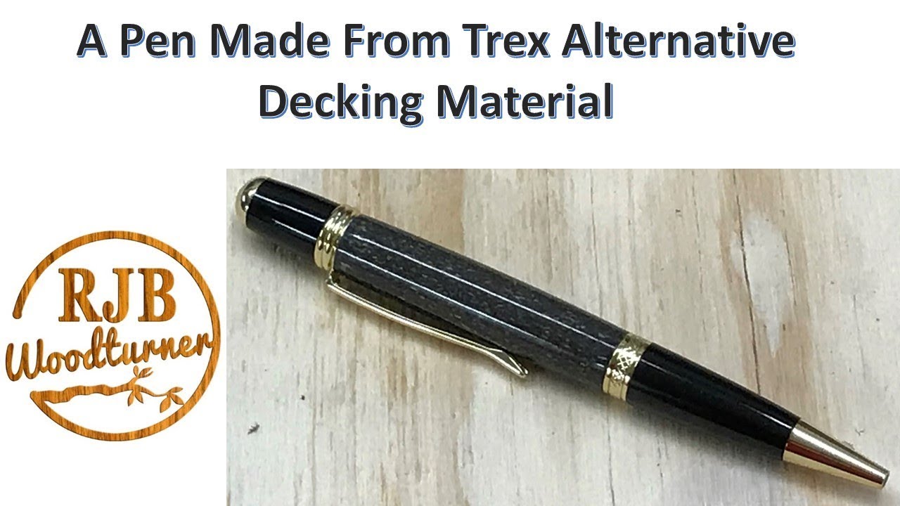A Pen Made From Trex Alternative Decking Material
