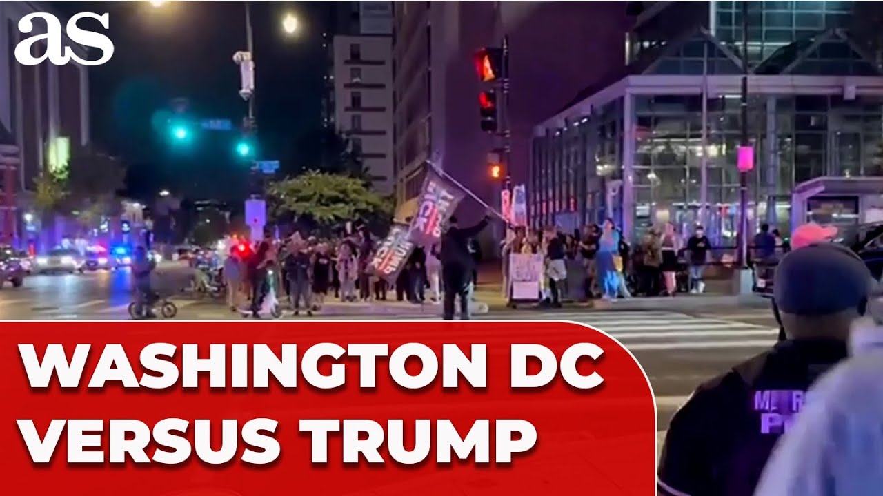 Trump&rsquo;s CRIME CRACKDOWN sparks &lsquo;FREE DC&rsquo; demonstrations