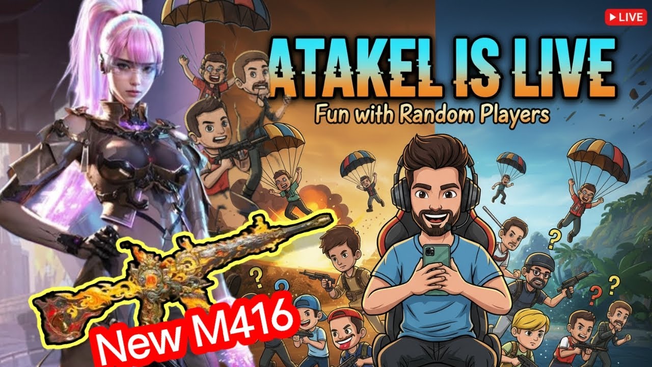 Atakel is live bgmi Telugu