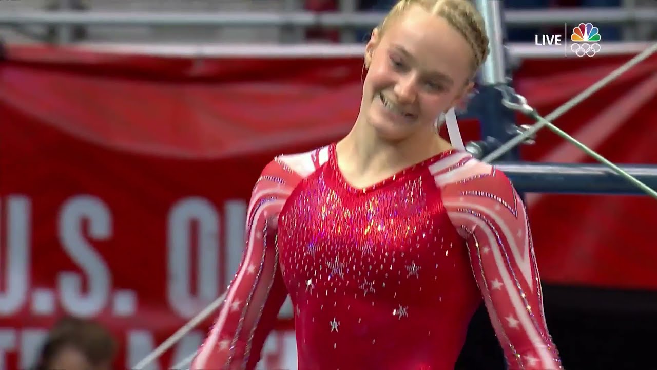 Riley McCusker Rocks It On Uneven Bars