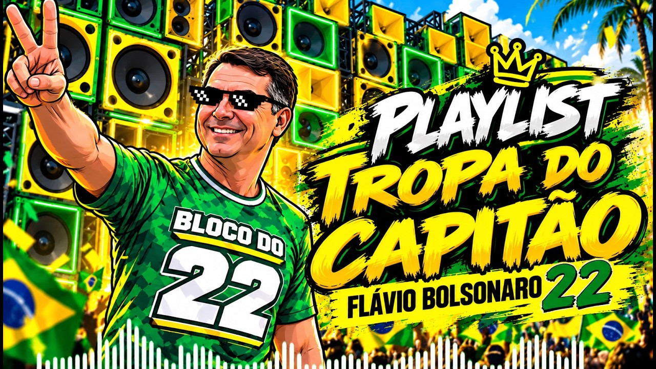 AS MELHORES M&Uacute;SICAS DO FL&Aacute;VIO BOLSONARO | PLAYLIST DO CAPIT&Atilde;O | ELEI&Ccedil;&Otilde;ES 2&ordm; TURNO