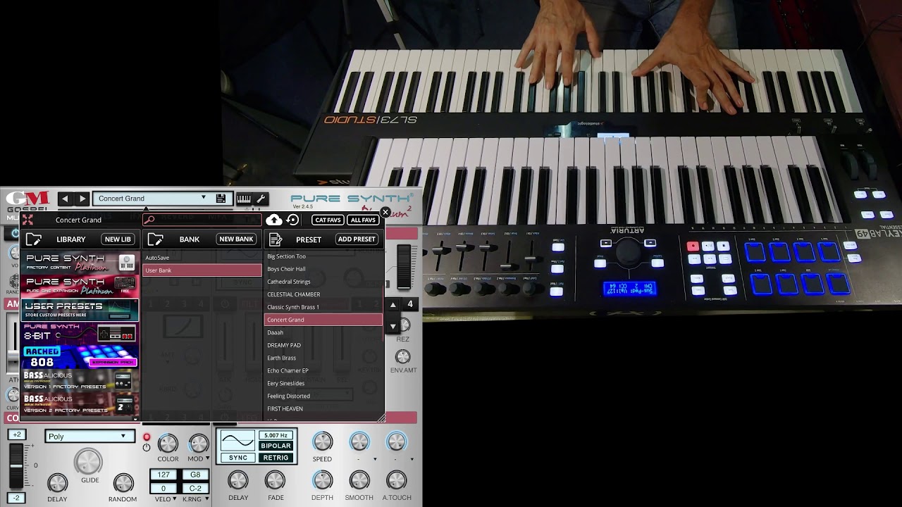 Pure Synth ipad app