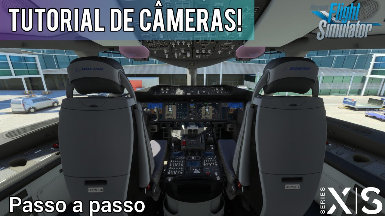 MSFS2020 TUTORIAL de Câmeras! (XBOX Series S)