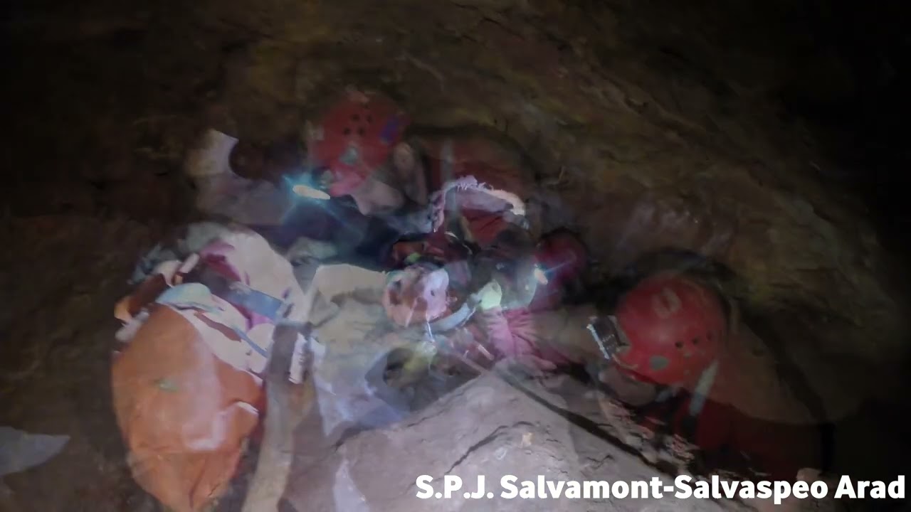 Exercitiu salvaspeo  Peștera de la Băi (Grota Ursului) - Moneasa
