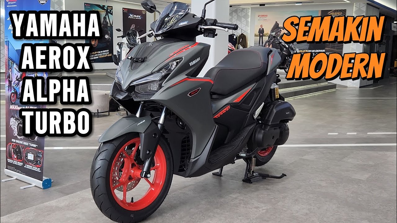 [MOTORCYCLE REVIEW] Yamaha Aerox Alpha Turbo 2025