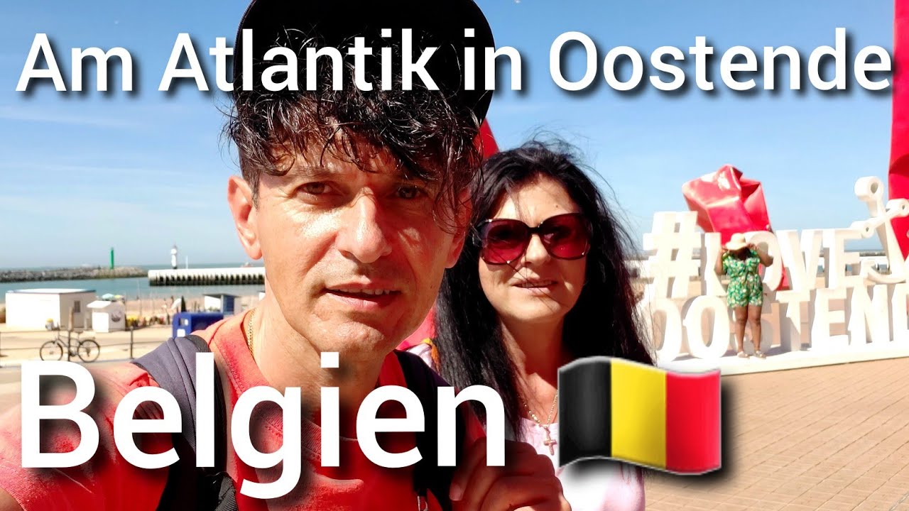 Am Atlantik in Oostende, Belgien 🇧🇪