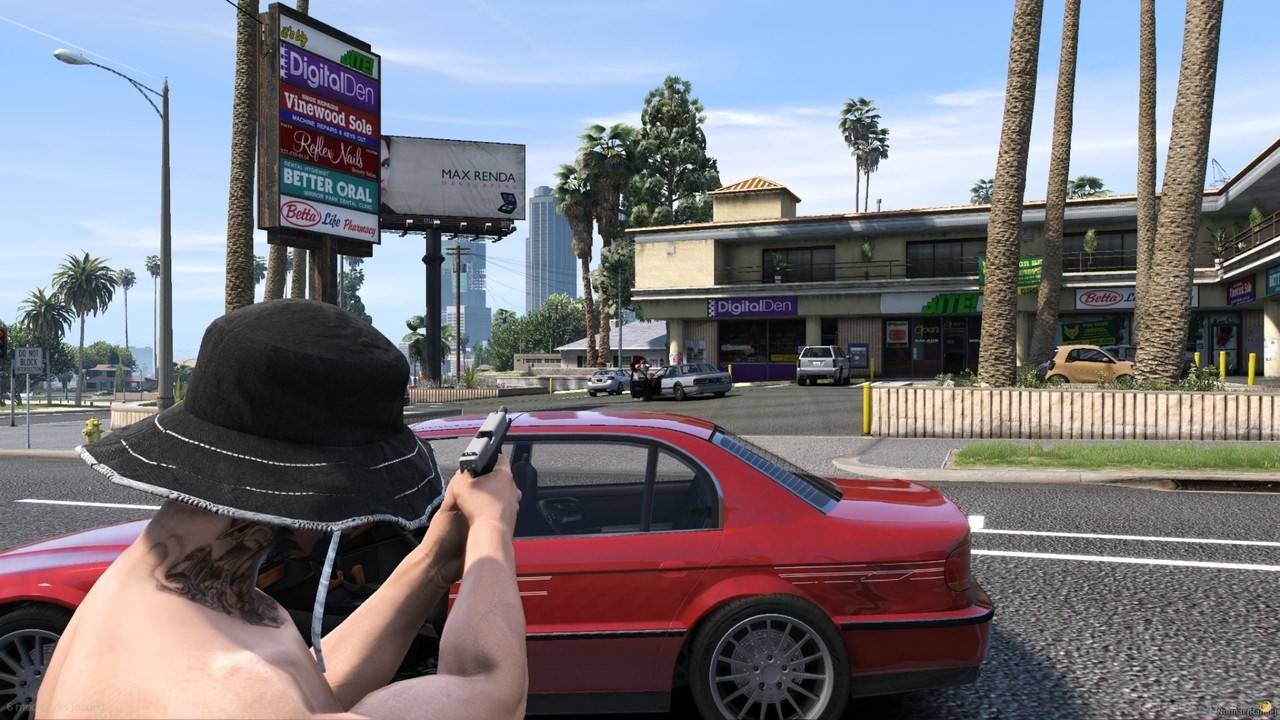 We bumped with the OPPS in traffic in GTA 5 RP!