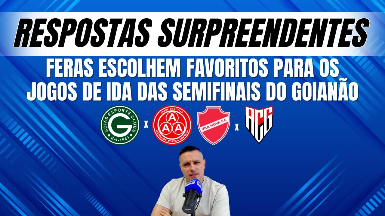 Quem são os favoritos nos jogos de ida das semifinais?