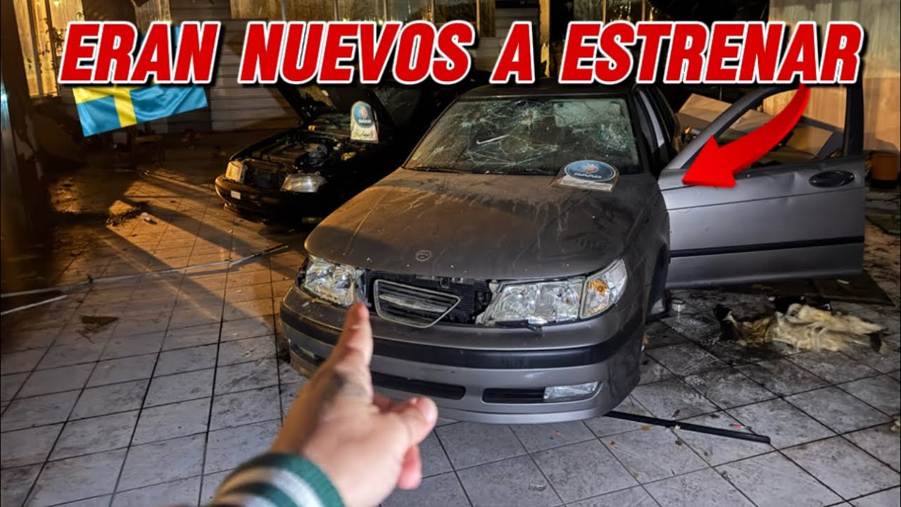 Encontr&eacute; un Concesionario SAAB Abandonado con +20 COCHES dentro!🤯
