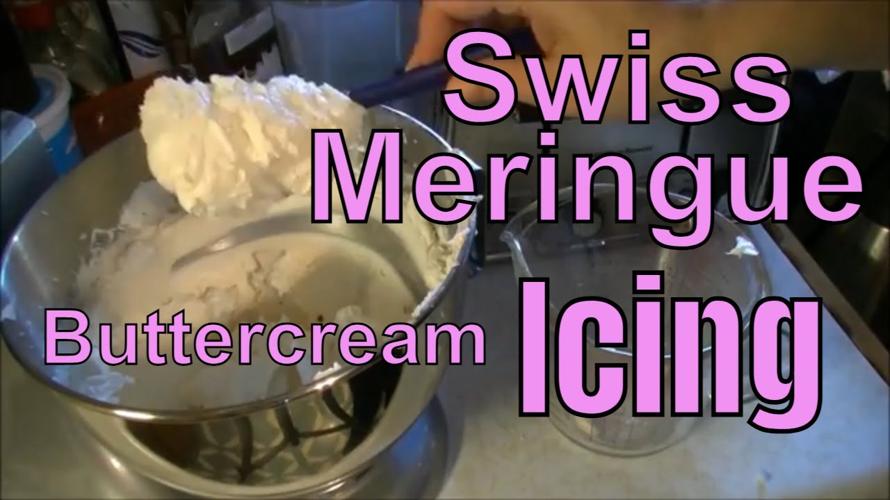Swiss Meringue Buttercream Icing Recipe | How to Make Cake Decorating Frosting!