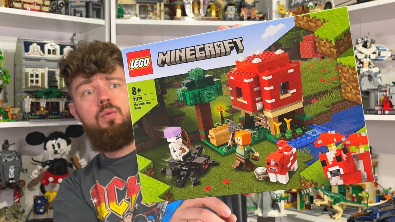 LEGO MINECRAFT 21179 | DOM W GRZYBIE | RECENZJA