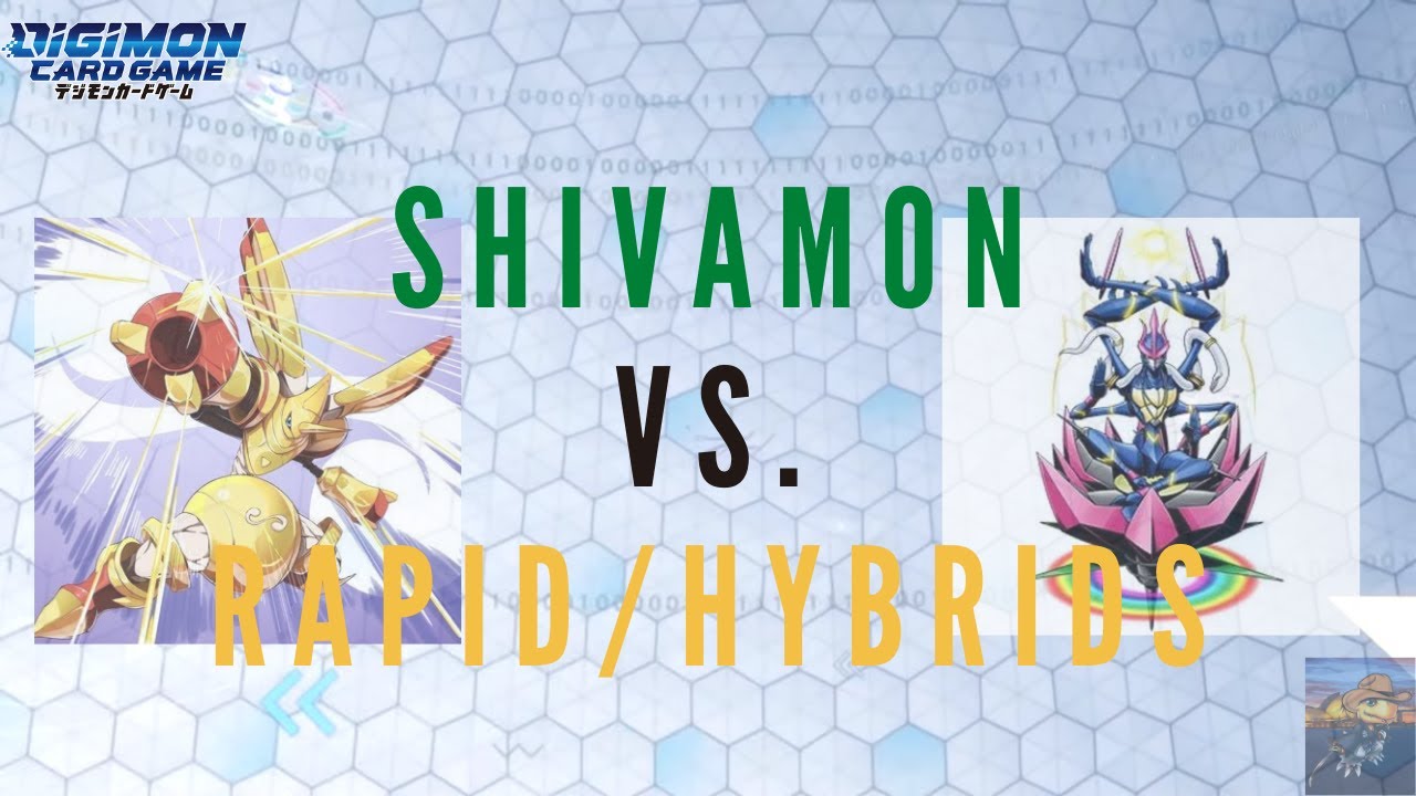 Shivamon VS. Rapidmon/Hybrids | DIGIMON TCG | BT8 BO3