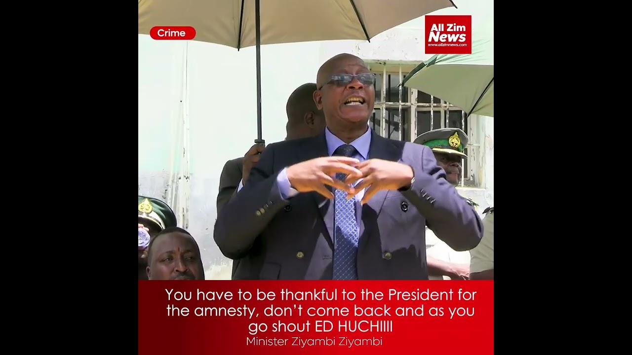 Ziyambi Ziyambi Addresses Prisoners at Harare Central Prison