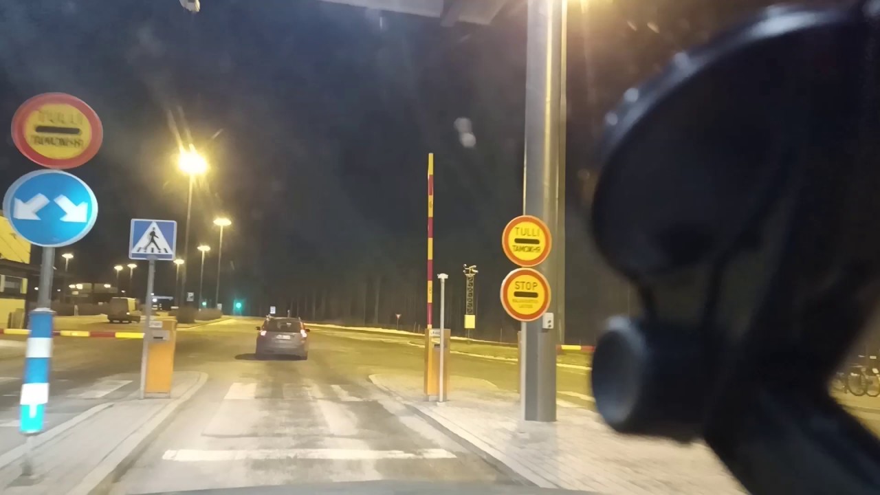 Russia-Finland border crossing