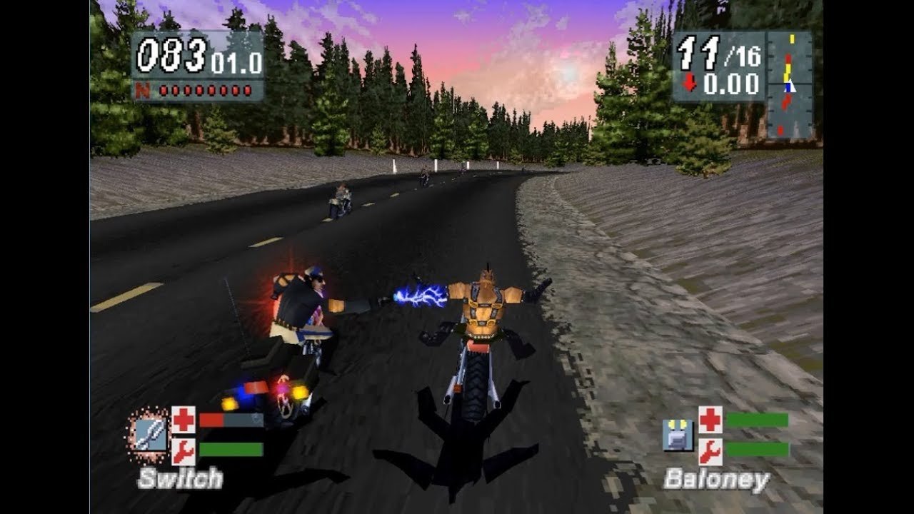 Road Rash Jailbreak All Weapon