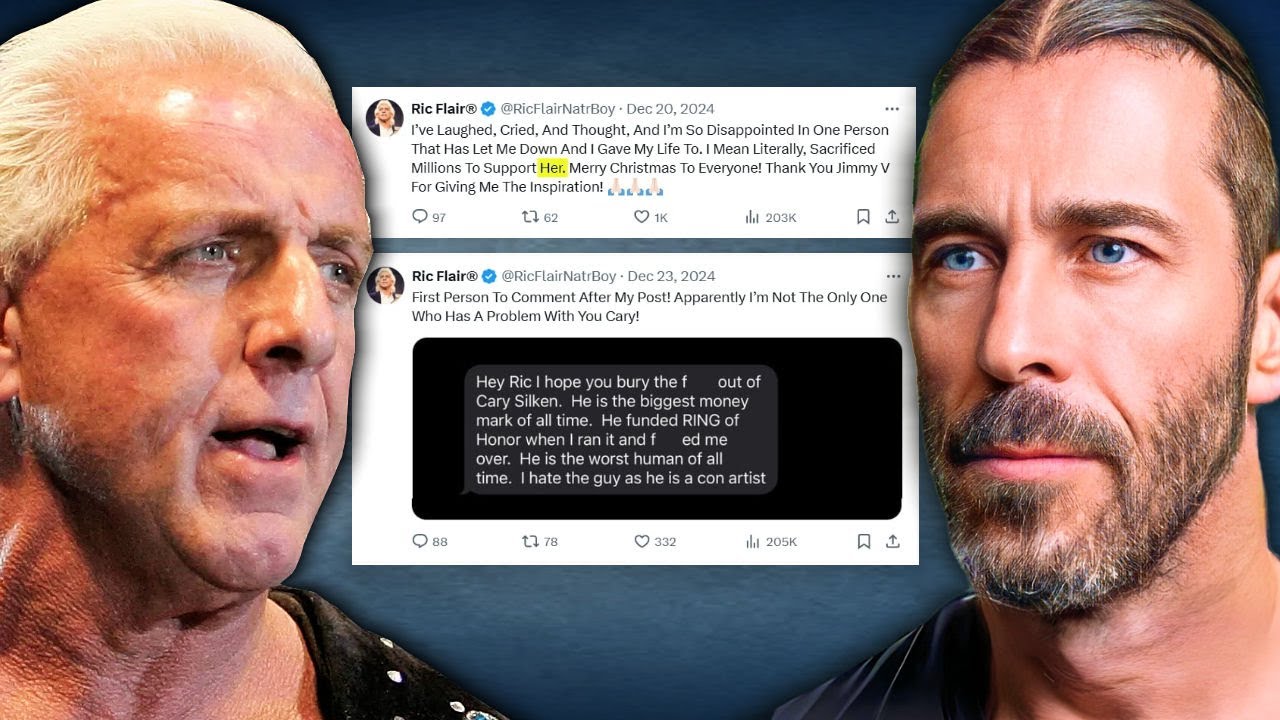 Ric Flair Can’t Stop Embarrassing Himself