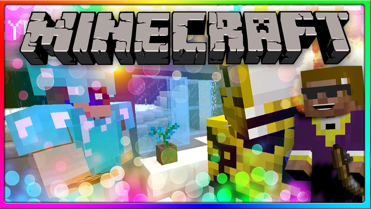 Minecraft - Iron Man Suits in Stark Tower!
