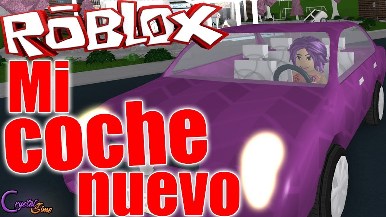 AL FIN ME COMPRO UN COCHE NUEVO | BLOXBURG ROBLOX | CRYSTALSIMS