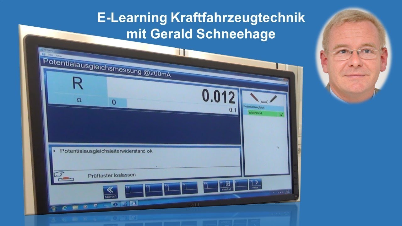 Hochvolt Potentialausgleichsmessung Hybrid und Elektrofahrzeuge Fehlersuche Diagnose Pr&uuml;fung