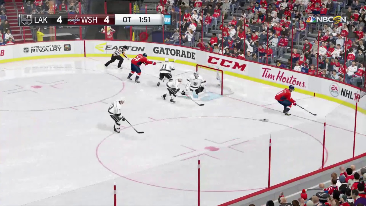 NHL 18 Los Angeles Kings vs Washington Capitals PS4 Gameplay
