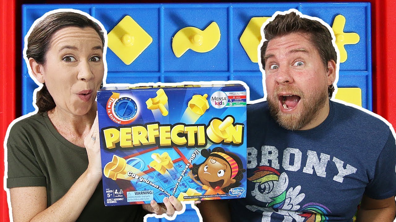 Perfection Game - Can You Get Every Piece In???
