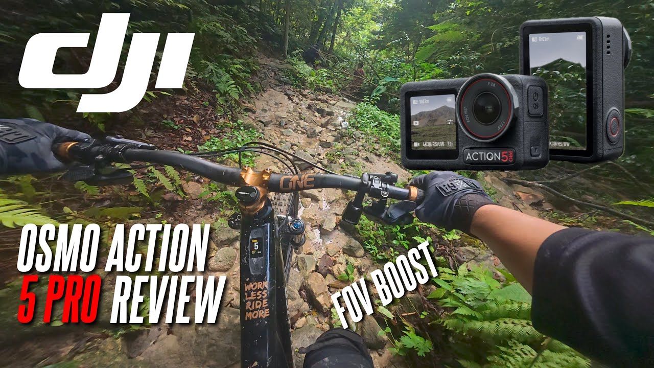 Review of the DJI Osmo Action 5 Pro in Malaysia Trails! Bukit Kiara Camera Test!