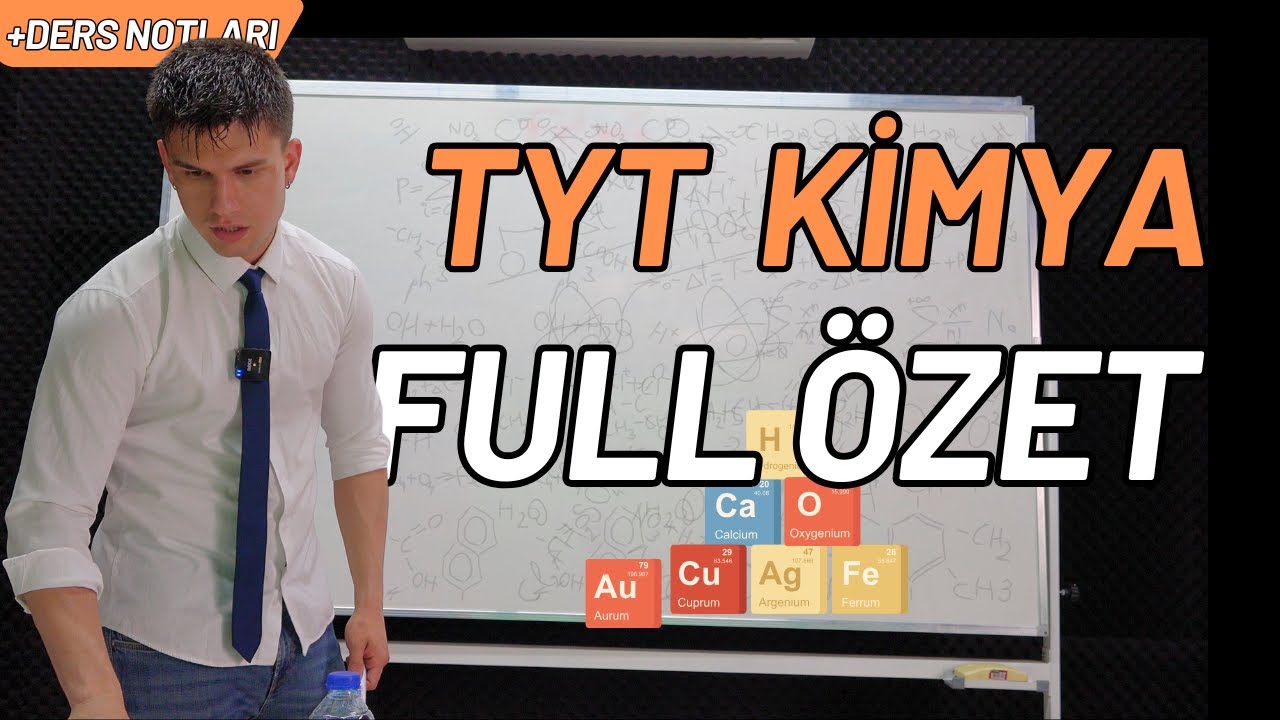 24 DK'DA TYT KİMYA SON TEKRAR