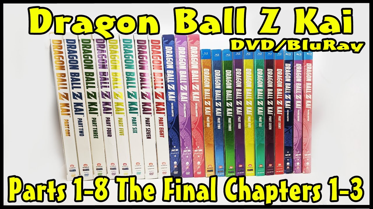 Dragon Ball Z Kai Parts 1-8 / The Final Chapters 1-3 | Product Review #14