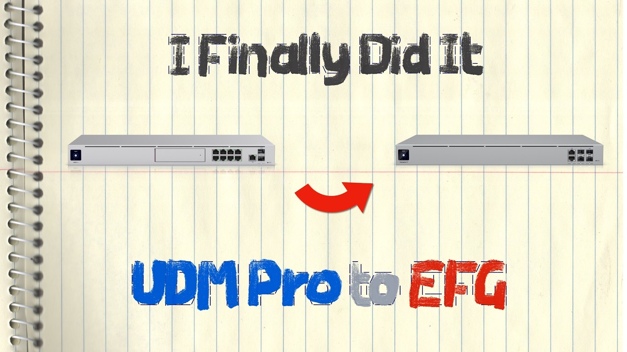 Перешёл с Ubiquiti UDM Pro на EFG.