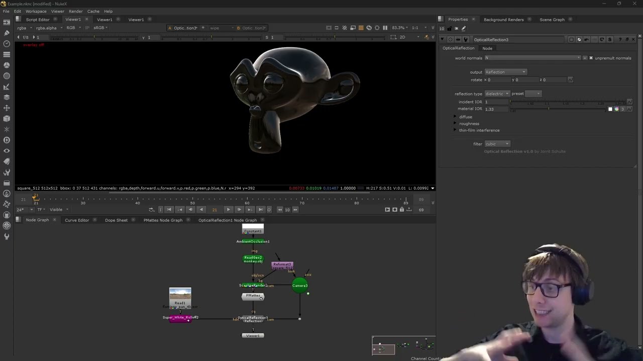 OpticalReflection Demo | Jorrit Schulte