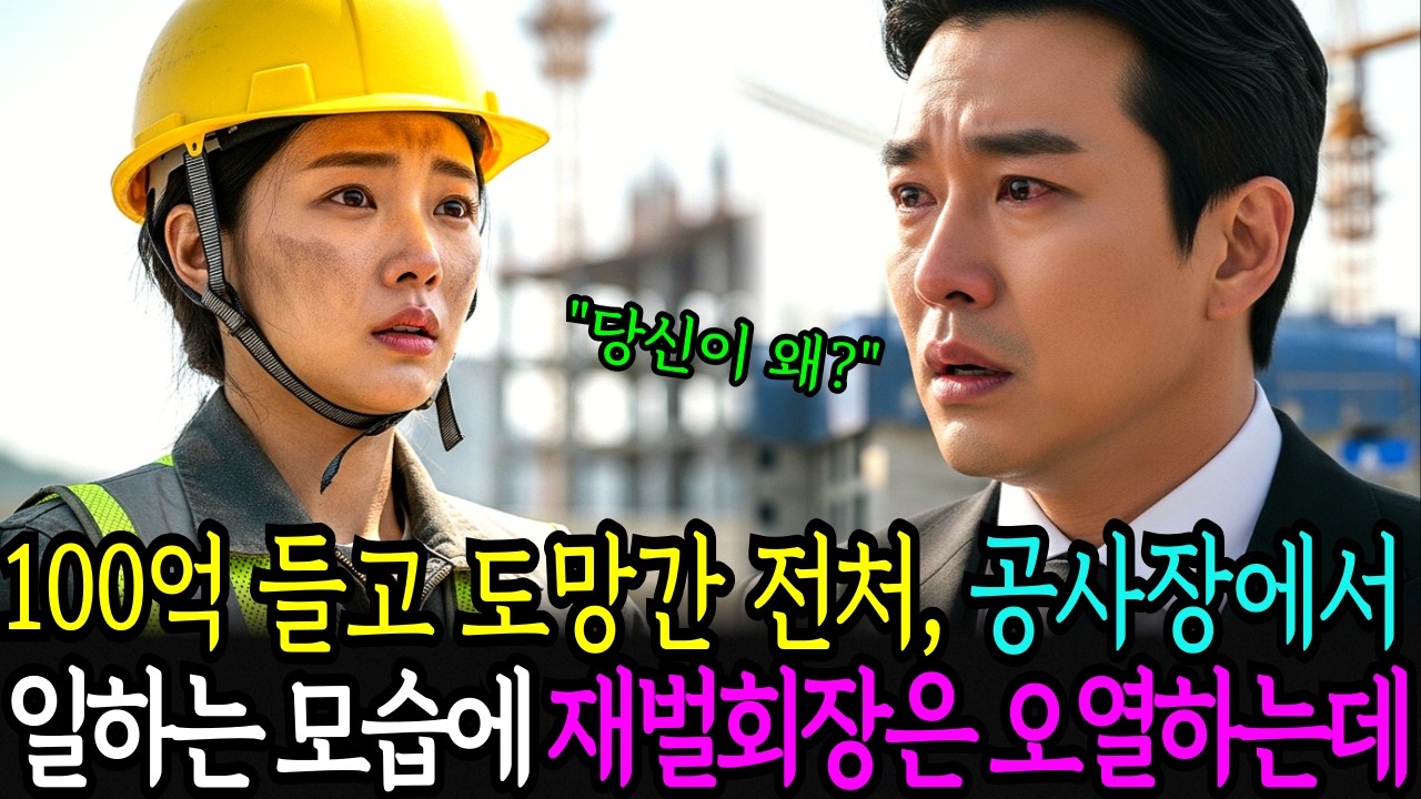 100억 들고 도망간 전처, 7년만에 공사장에서 막노동을 하는 충격적인 모습에 재벌회장은 오열하는데… ㅣ오디오북ㅣ사연라디오ㅣ감동사연