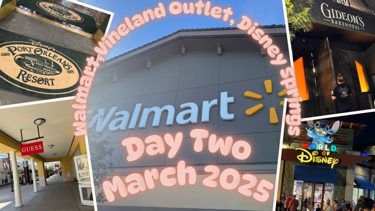𝐃𝐀𝐘 𝟐 𝐢𝐧 𝐎𝐫𝐥𝐚𝐧𝐝𝐨! | 𝐒𝐡𝐨𝐩𝐩𝐢𝐧𝐠 𝐒𝐩𝐫𝐞𝐞 𝐚𝐭 𝐃𝐢𝐬𝐧𝐞𝐲 𝐎𝐮𝐭𝐥𝐞𝐭𝐬, 𝐖𝐚𝐥𝐦𝐚𝐫𝐭 & 𝐃𝐢𝐬𝐧𝐞𝐲 𝐒𝐩𝐫𝐢𝐧𝐠𝐬