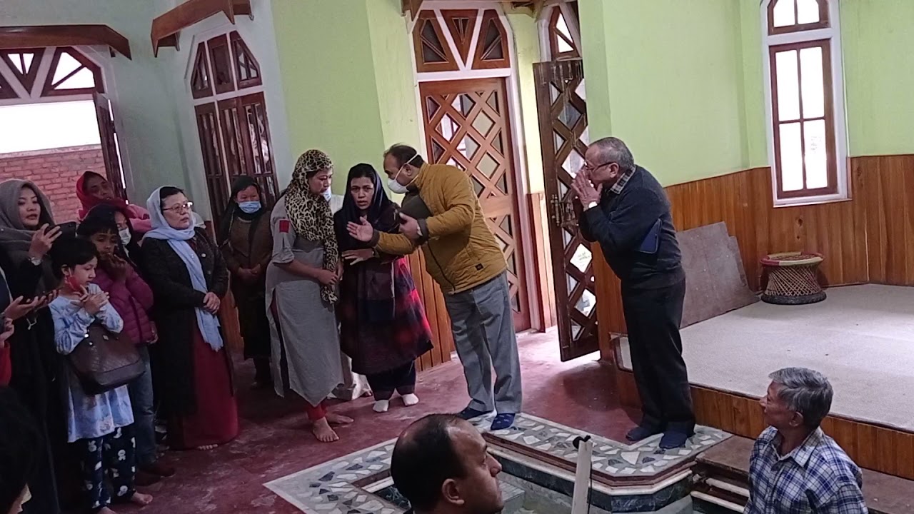 Baptism at Berachah House of Worship (Gangtok)