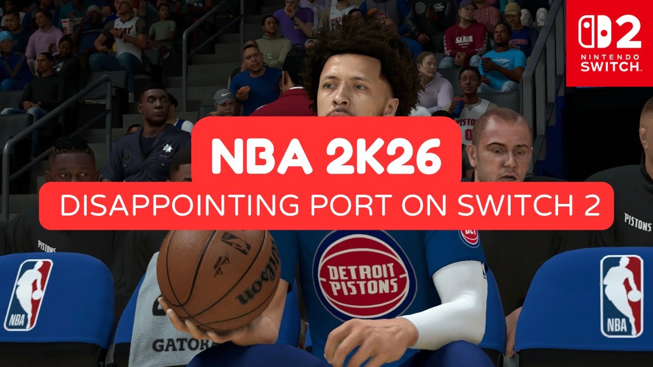 NBA 2K26 on Switch 2 Gameplay – Disappointing Graphics & Performance (Not 60FPS)