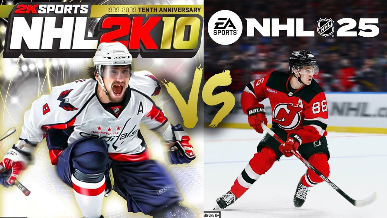 NHL 2K10 против NHL 25 — 2BC Plays