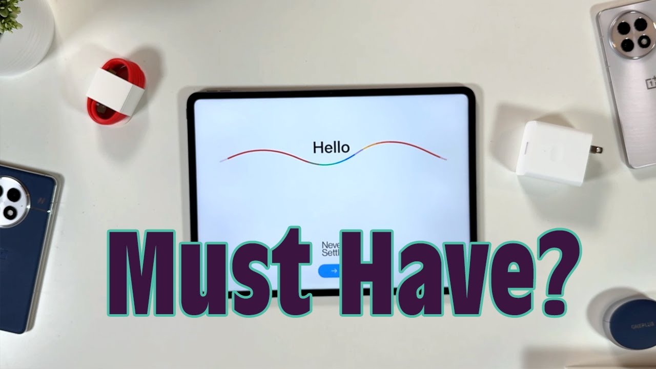 OnePlus Pad 3: Unboxing and Overview
